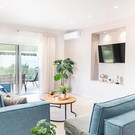 Tatil Evi Thea Seaview Luxury Living Kalamata